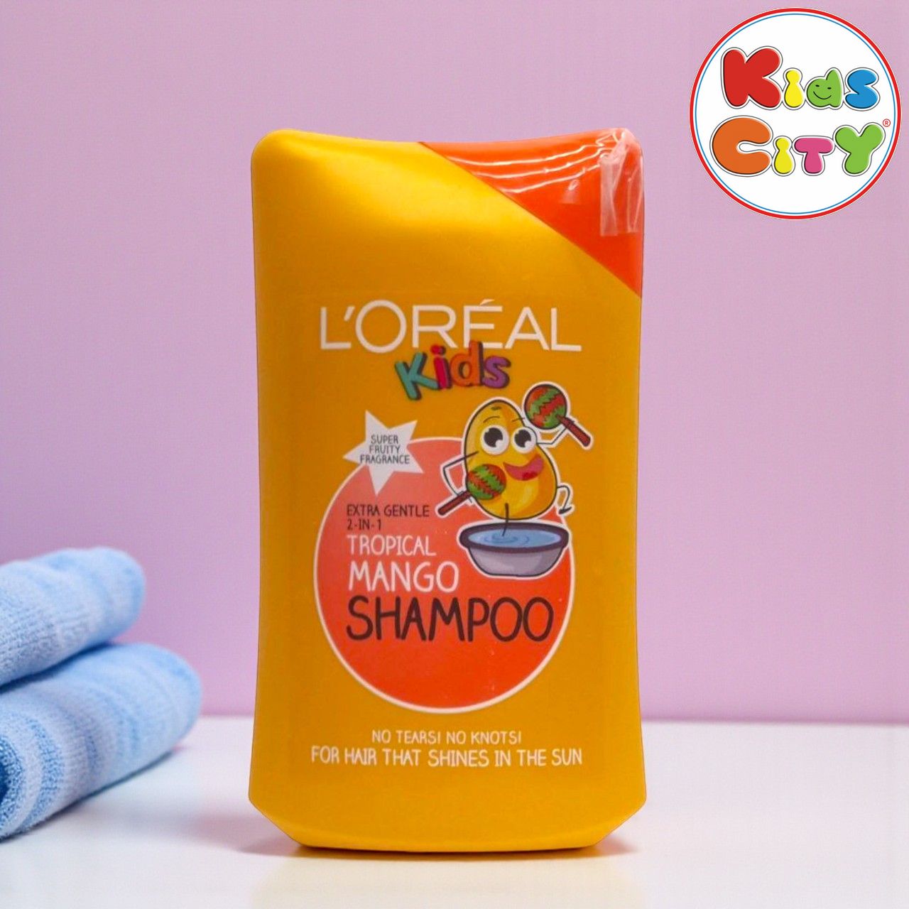 L'Oreal Kids Shampoo Tropical Mango 2-In-1, 250ml
