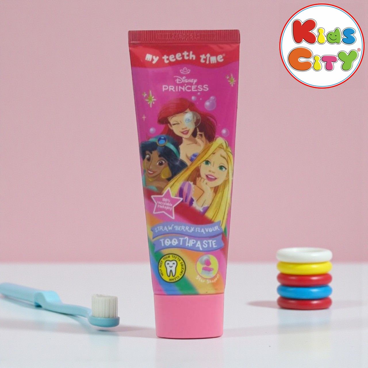My Teeth Disney Princess Strawberry Toothpaste (3Y+) 75ml