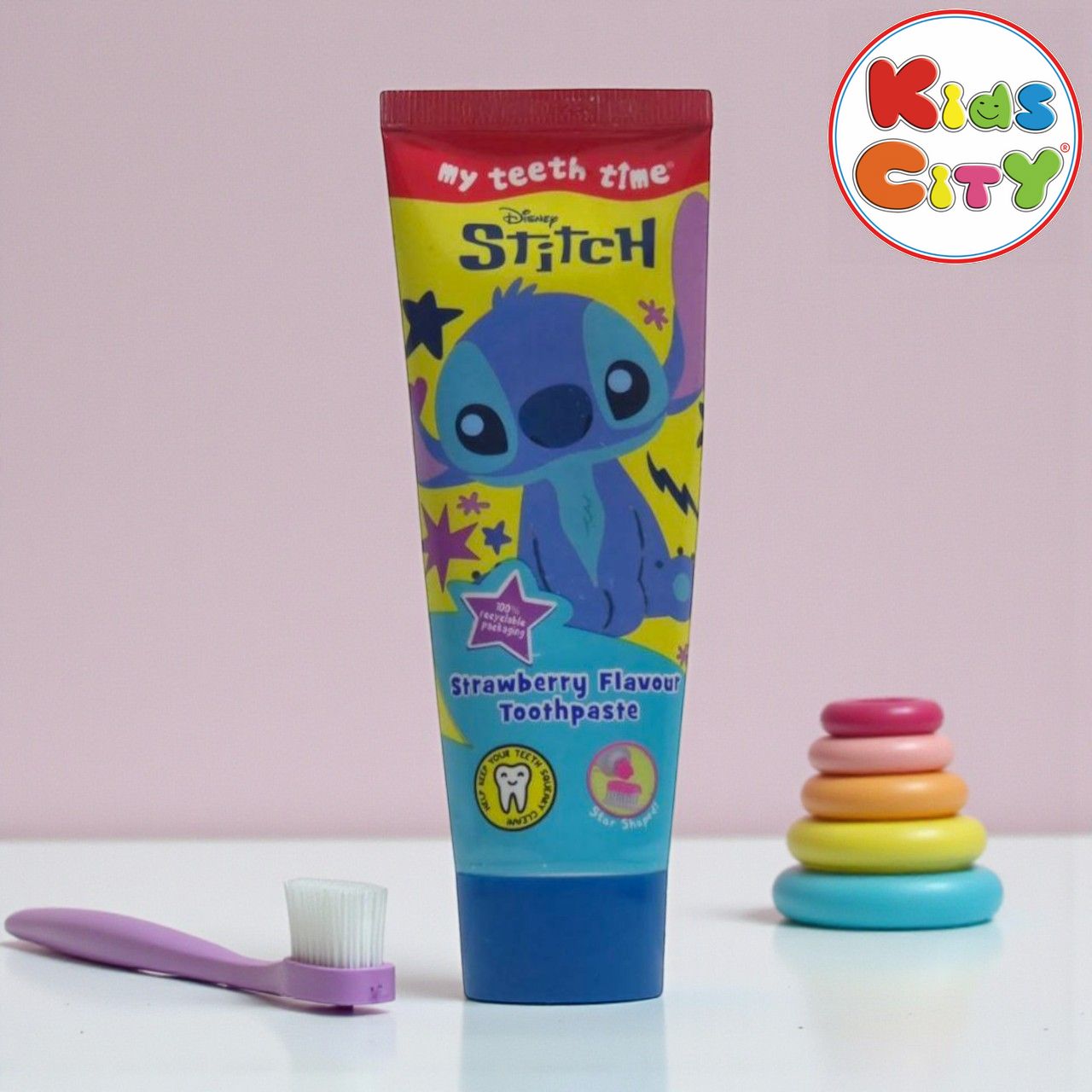 My Teeth Time Stitch Strawberry Toothpaste (3Y+) 75ml