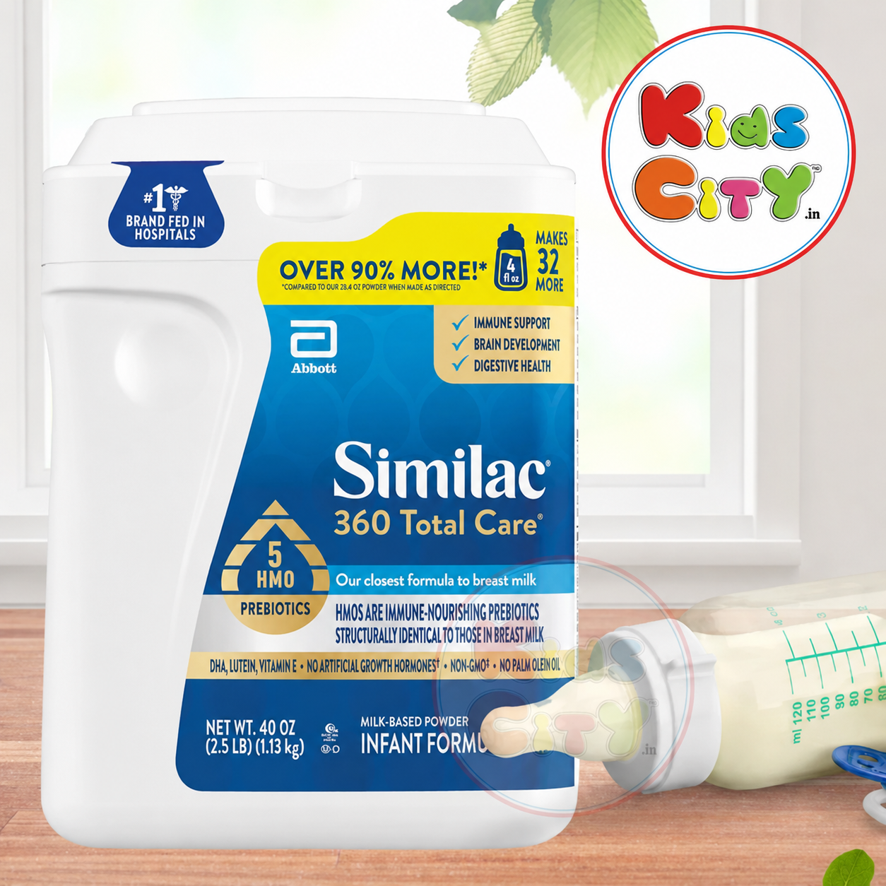 Similac 360 Total Care Milk Based Powder Infant Formula- 1.13kg (40oz)