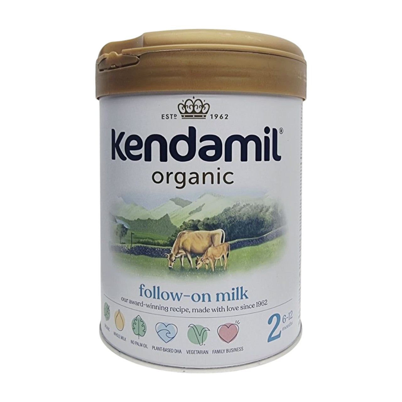 Kendamil Organic 2, Follow on Milk (6-12m) (EU) - 800g