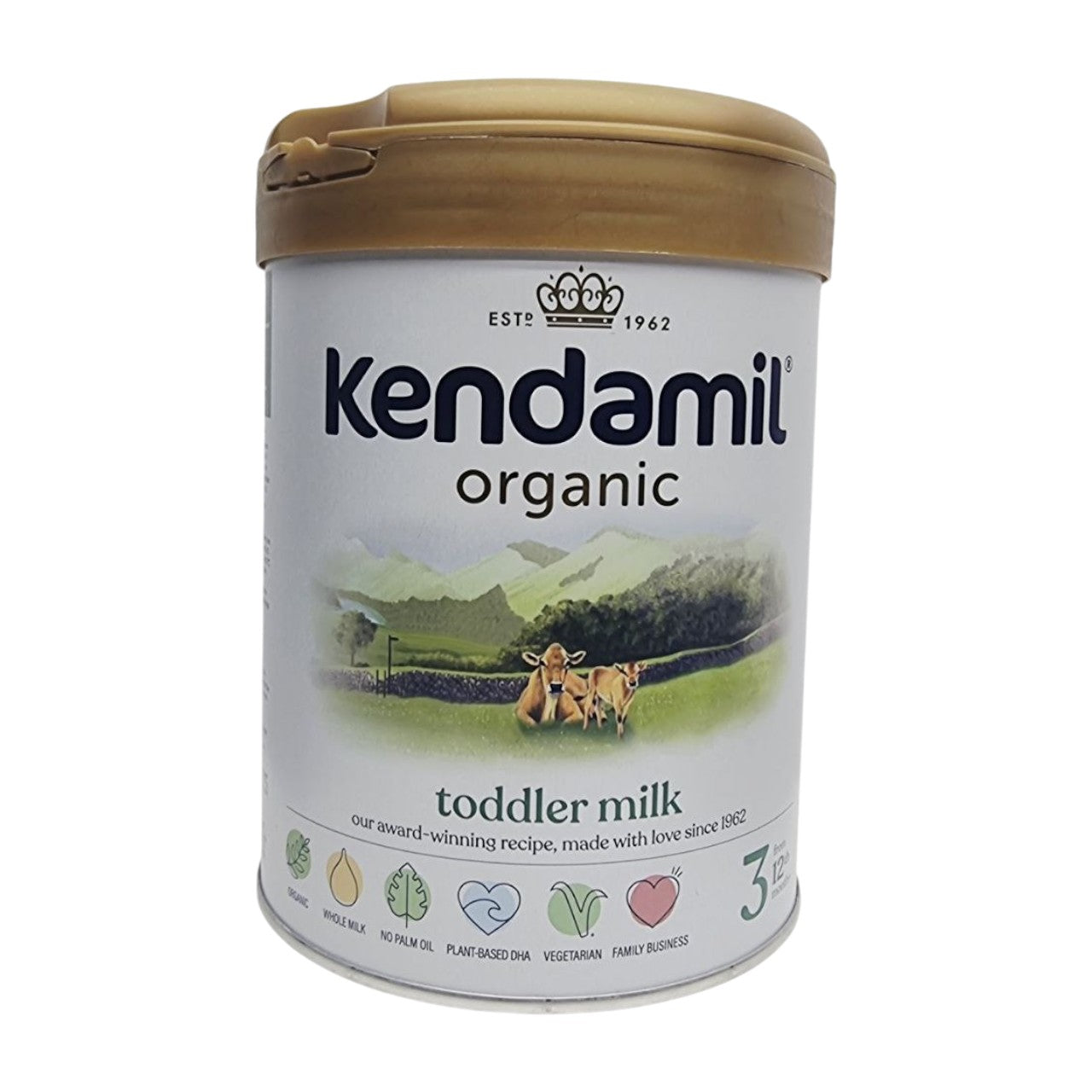 Kendamil Organic 3, Toddler Milk (12-36m) (EU) - 800g