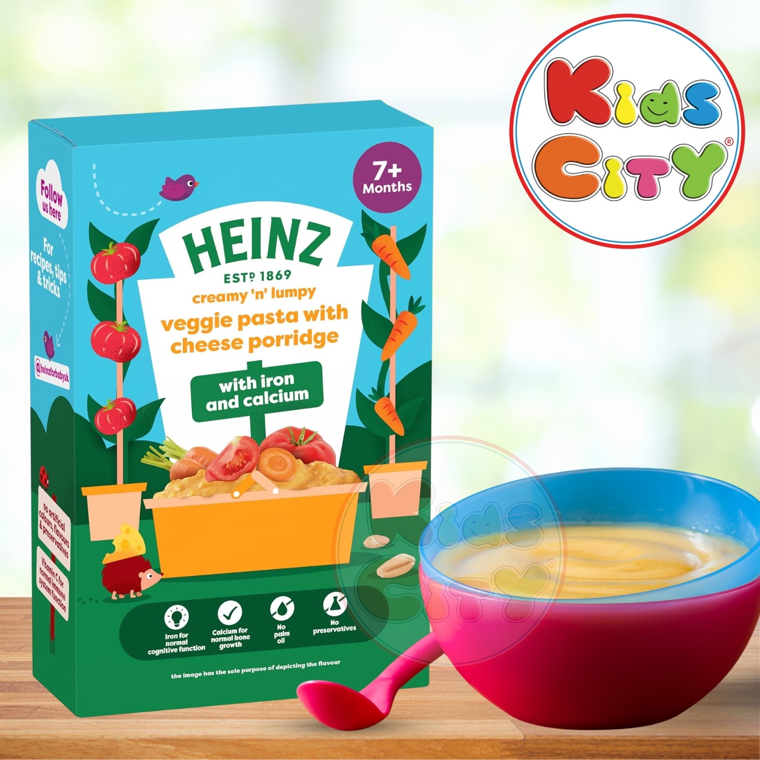 Heinz Baby Cereal, Summer Fruits Porridge (7m+) - 200g (Pack of 1)