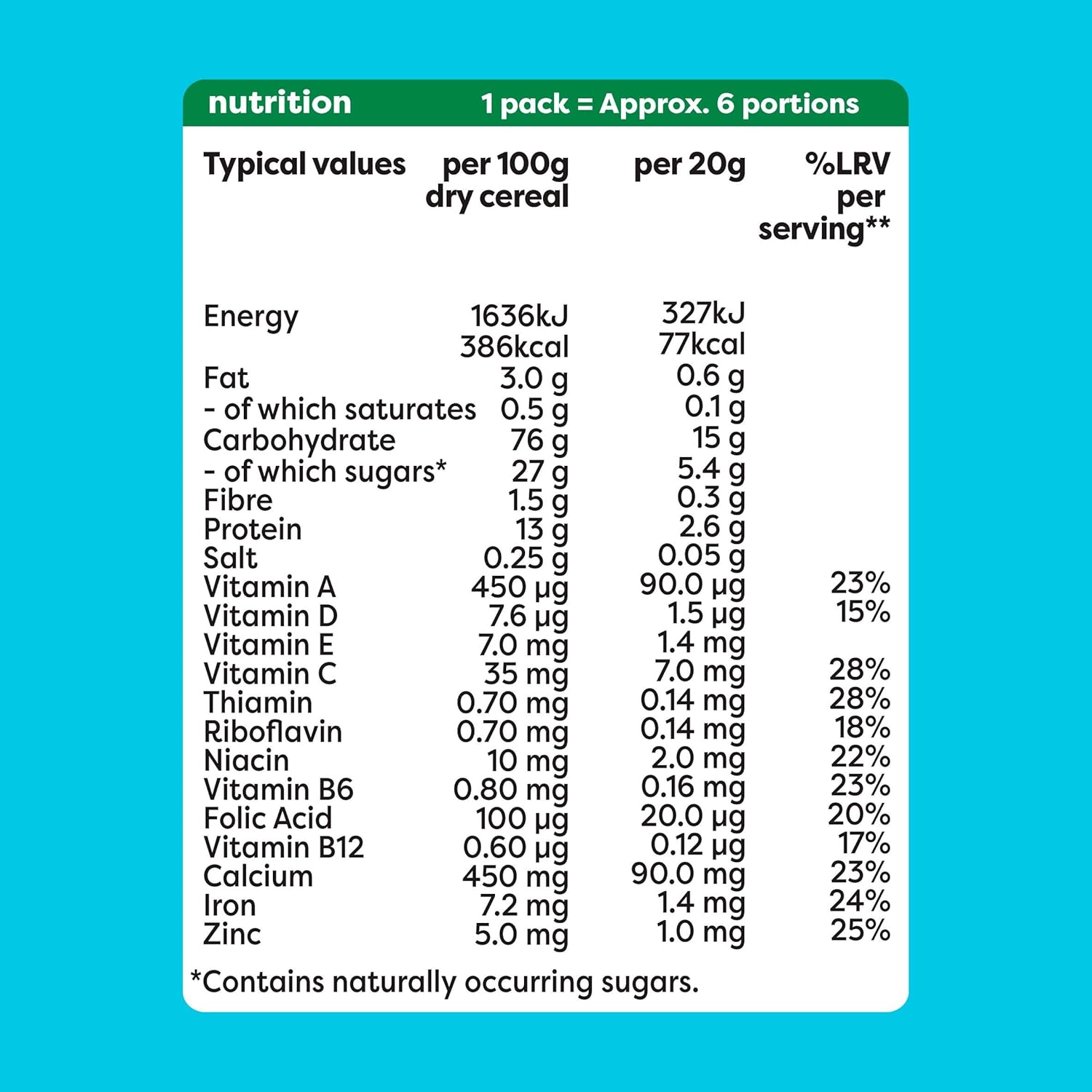 Heinz Baby Cereal, Banana Porridge (6m+) - 125g (Pack of 1)