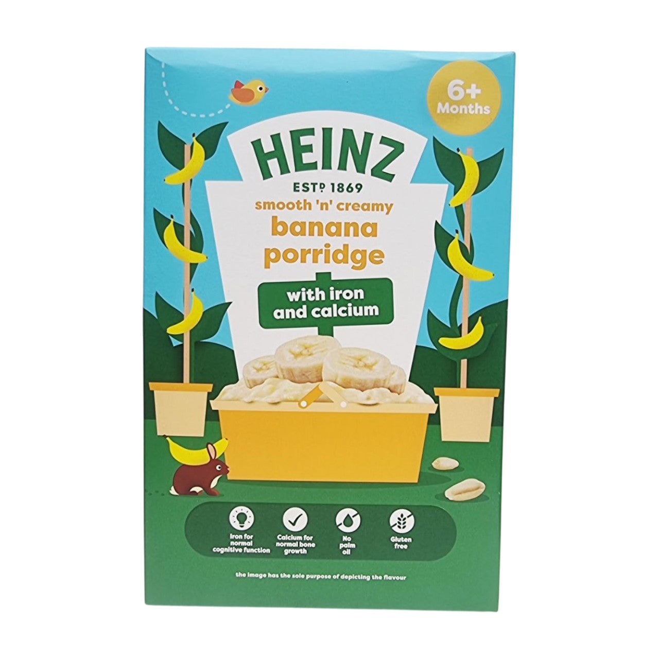 Heinz Baby Cereal, Banana Porridge (6m+) - 125g (Pack of 1)
