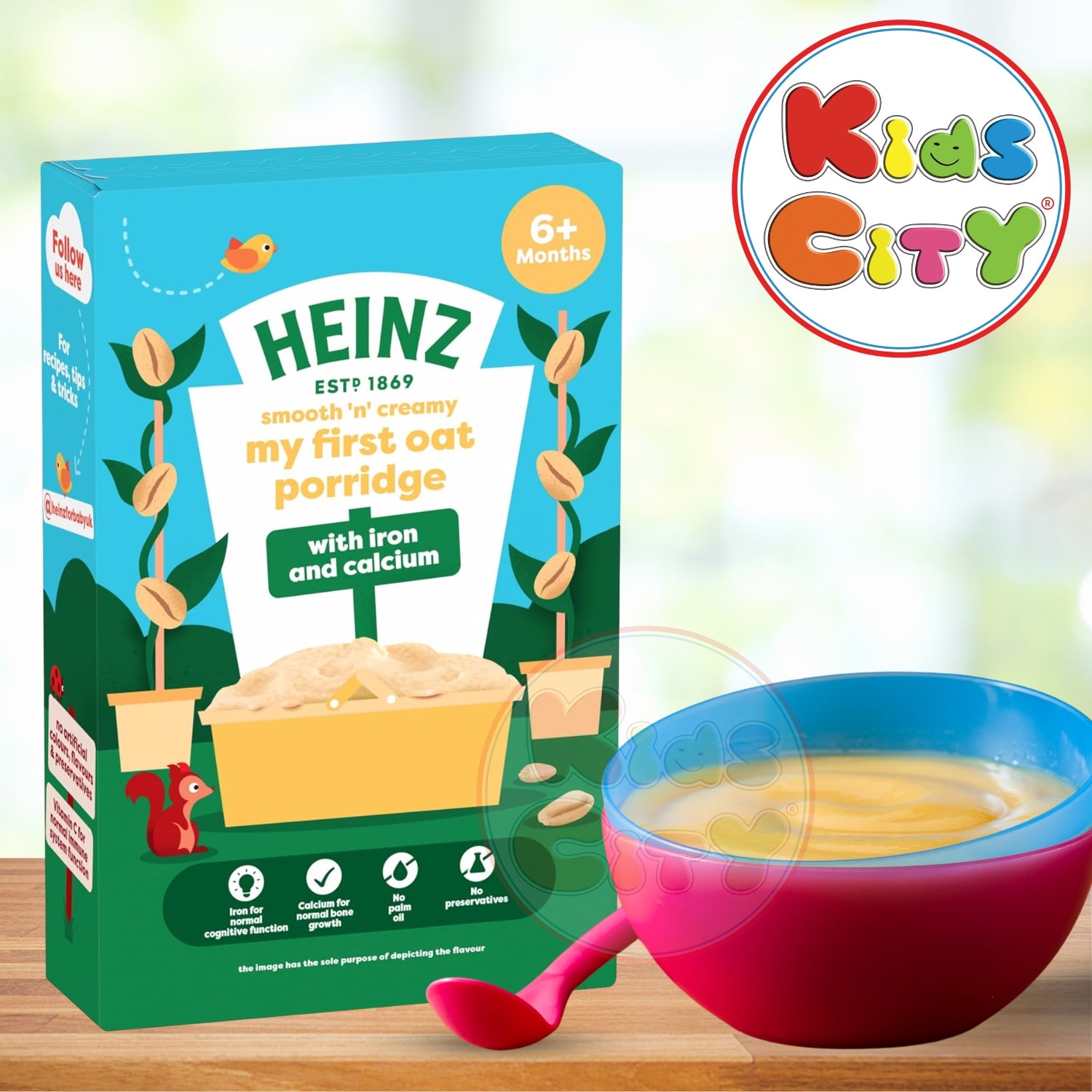 Heinz Baby Cereal, My First Oat Porridge (6m+) - 125g (Pack of 1)