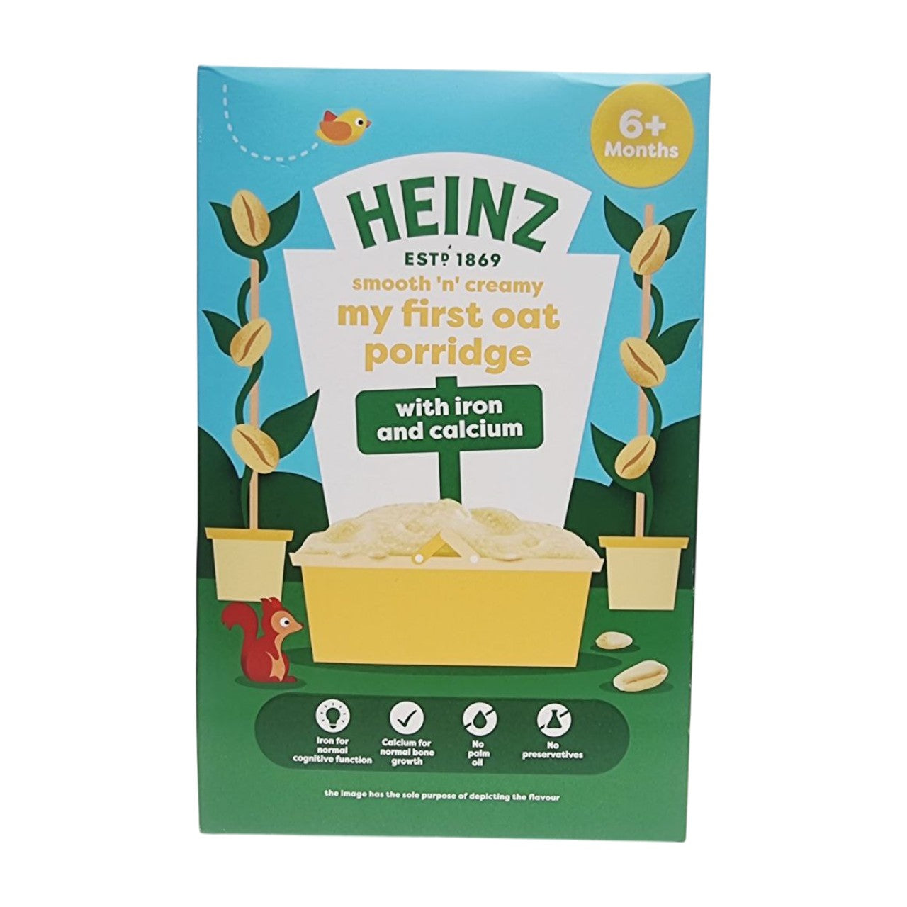 Heinz Baby Cereal, My First Oat Porridge (6m+) - 125g (Pack of 1)