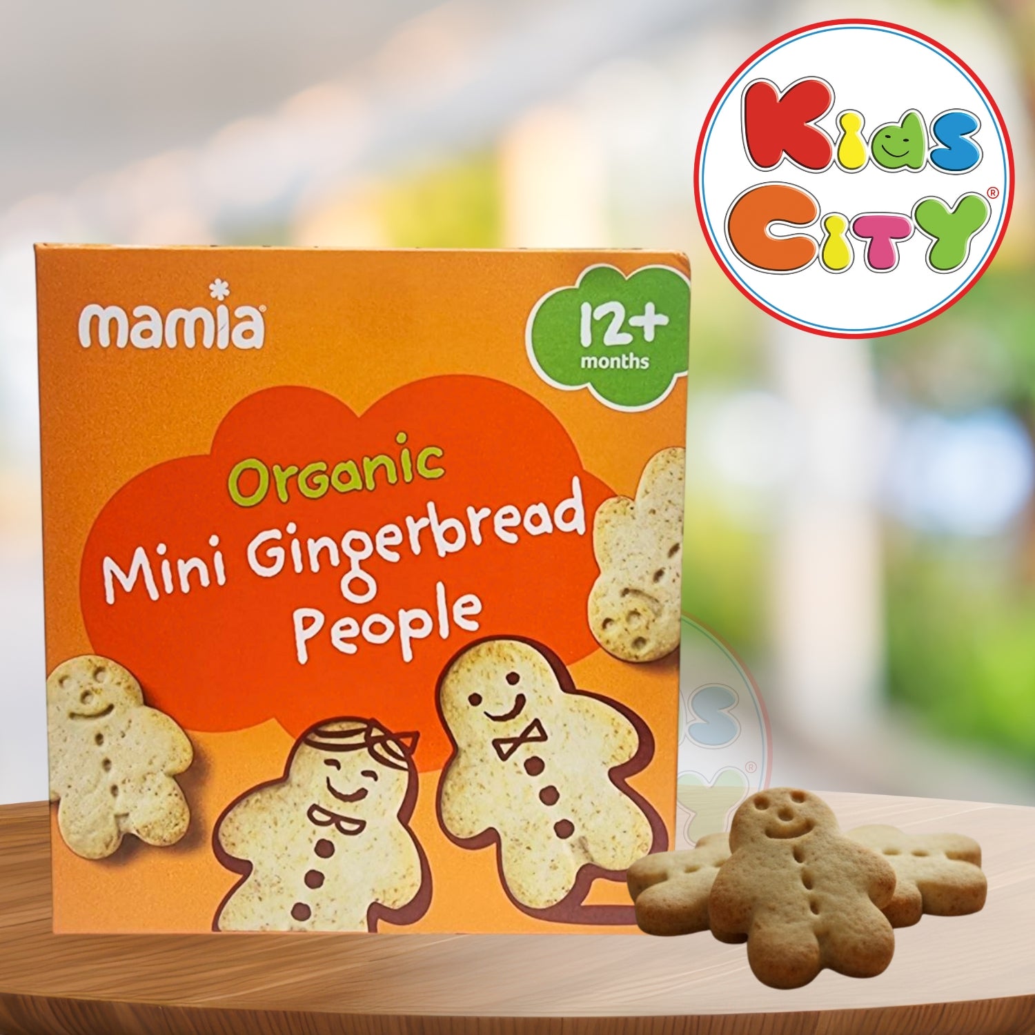 Organix Organic Mini Gingerbread People (12m+) - 100g