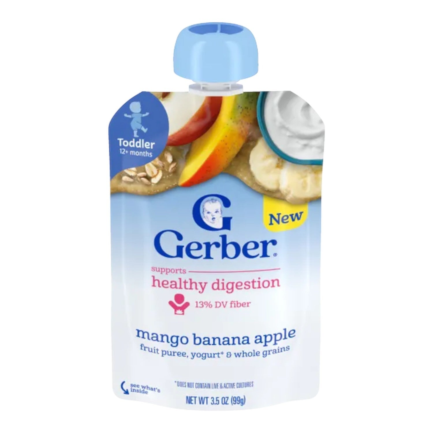 Gerber Natural For Baby 2nd Foods for Sitter, Mango Banana - 99g (Pack of 1)