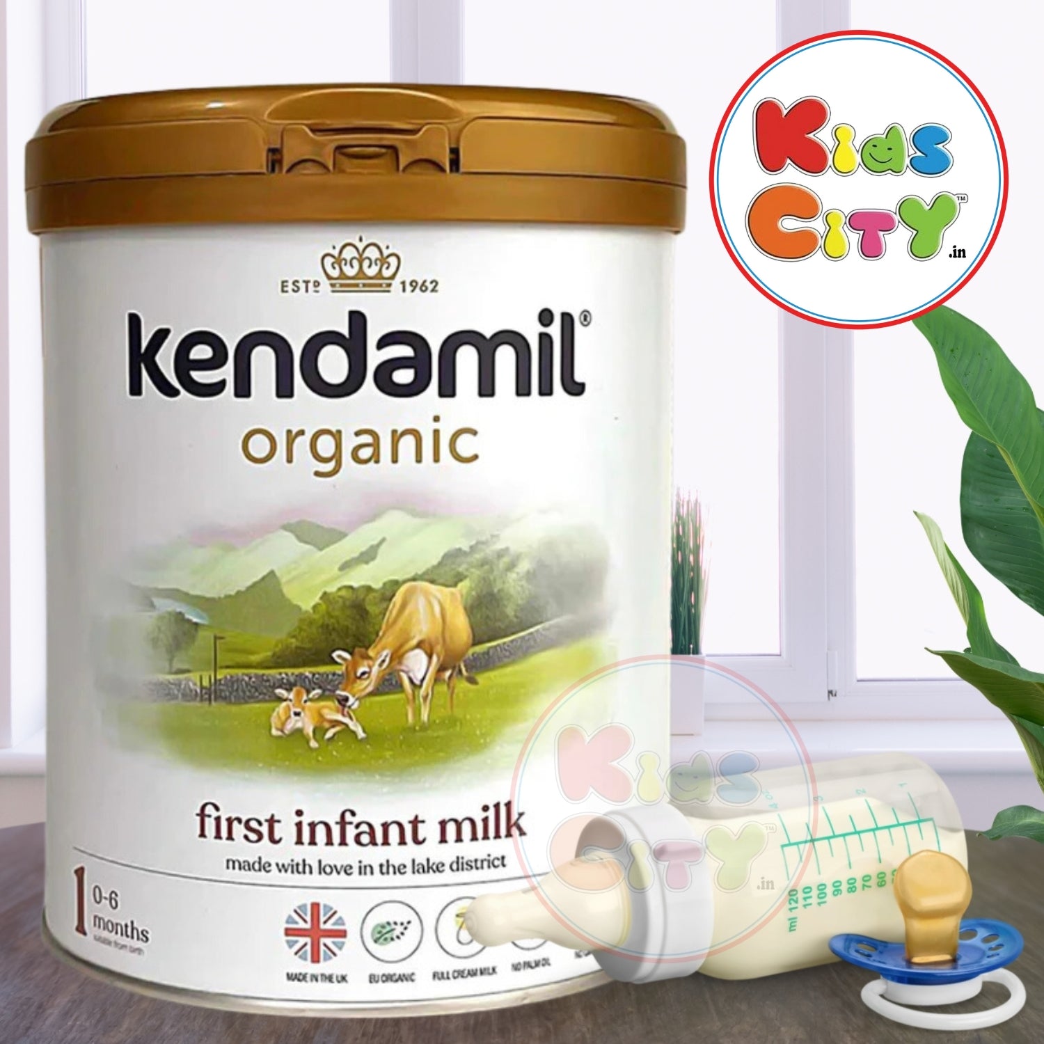 Kendamil Organic 1, First Infant Milk (0m+) - 800g