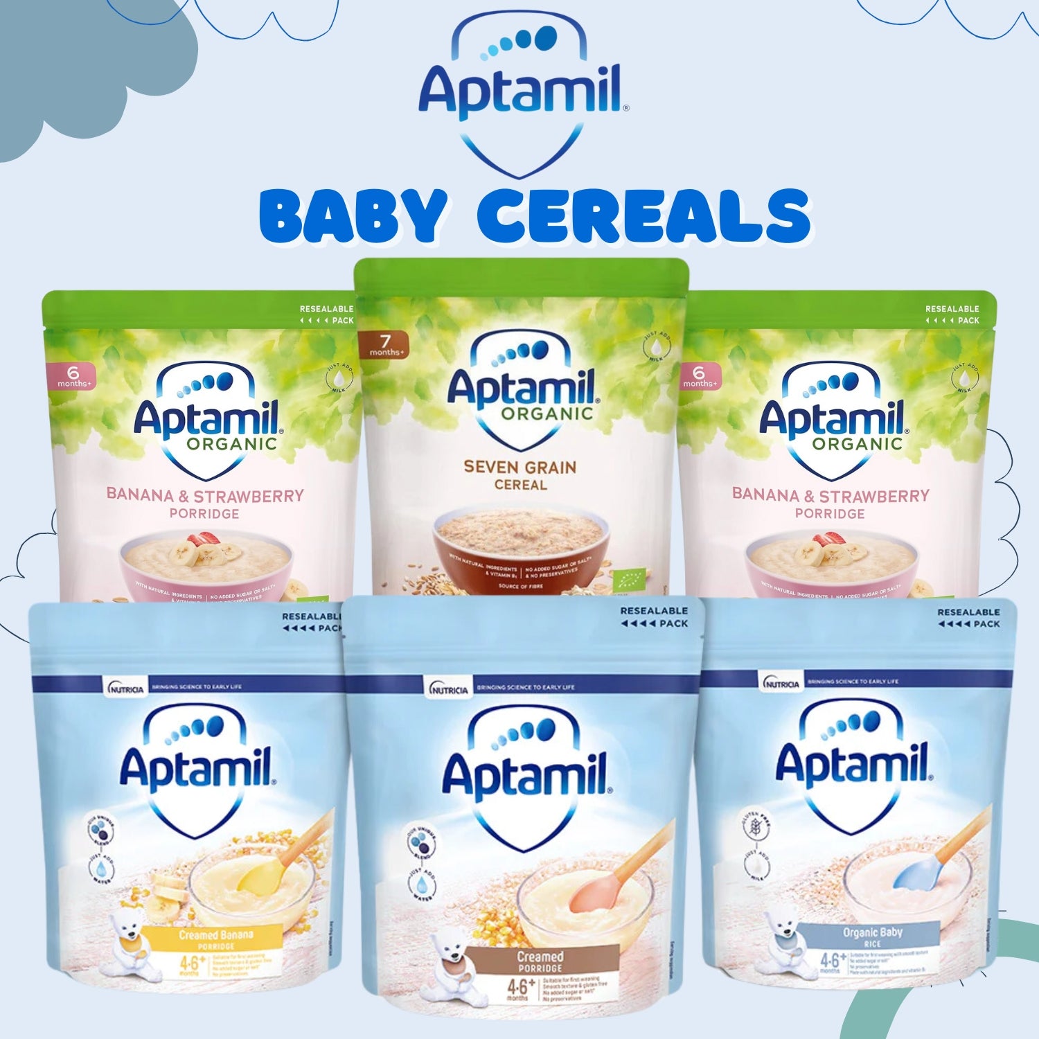 Porridge Aptamil Baby Rice Ingredients Aptamil Sainsburys Baby