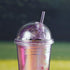 Acrylic Sipper, Cup, Tumbler Frosted with Straw and Lid - 270ml (BL-038-C)