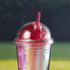 Acrylic Sipper, Cup, Tumbler Frosted with Straw and Lid - 270ml (BL-038-A)