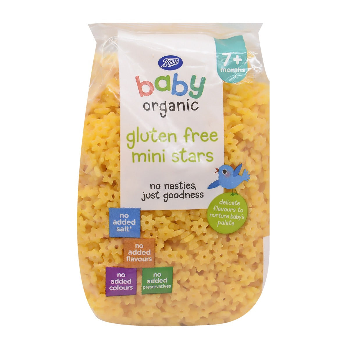Boots Baby Organic Gluten Free Mini Stars - 250g