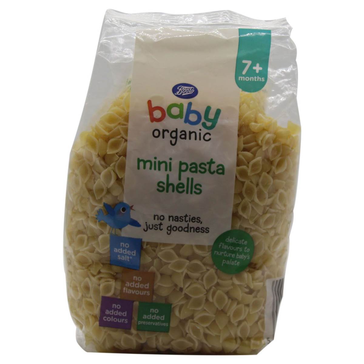 Boots Baby Organic Mini Pasta Shells - 250g
