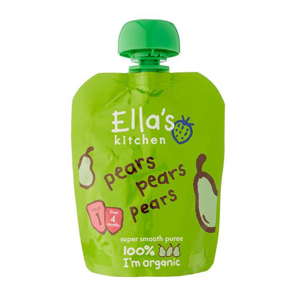 Ellas Kitchen Pears Pears Pears - 70g