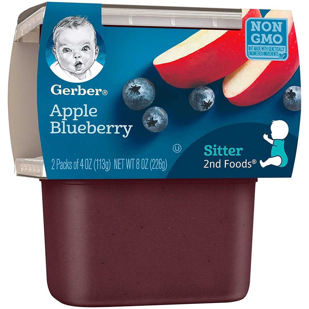 Gerber 2nd Foods for Sitter - Apple Blueberry