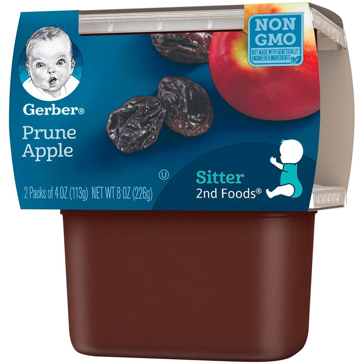 Gerber 2nd Foods for Sitter - Prunes with Apples