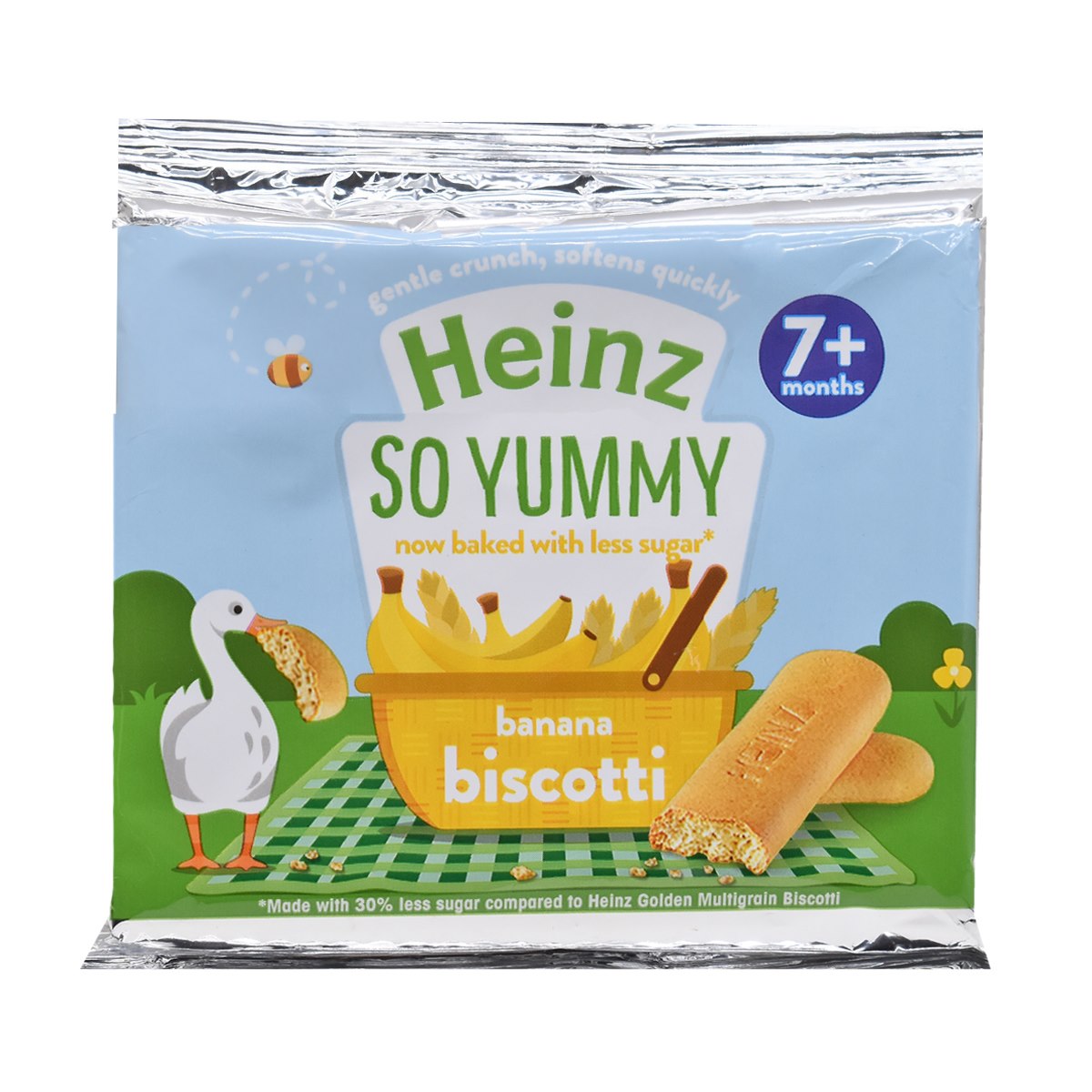 Heinz Biscotti Snack, Banana - 60g