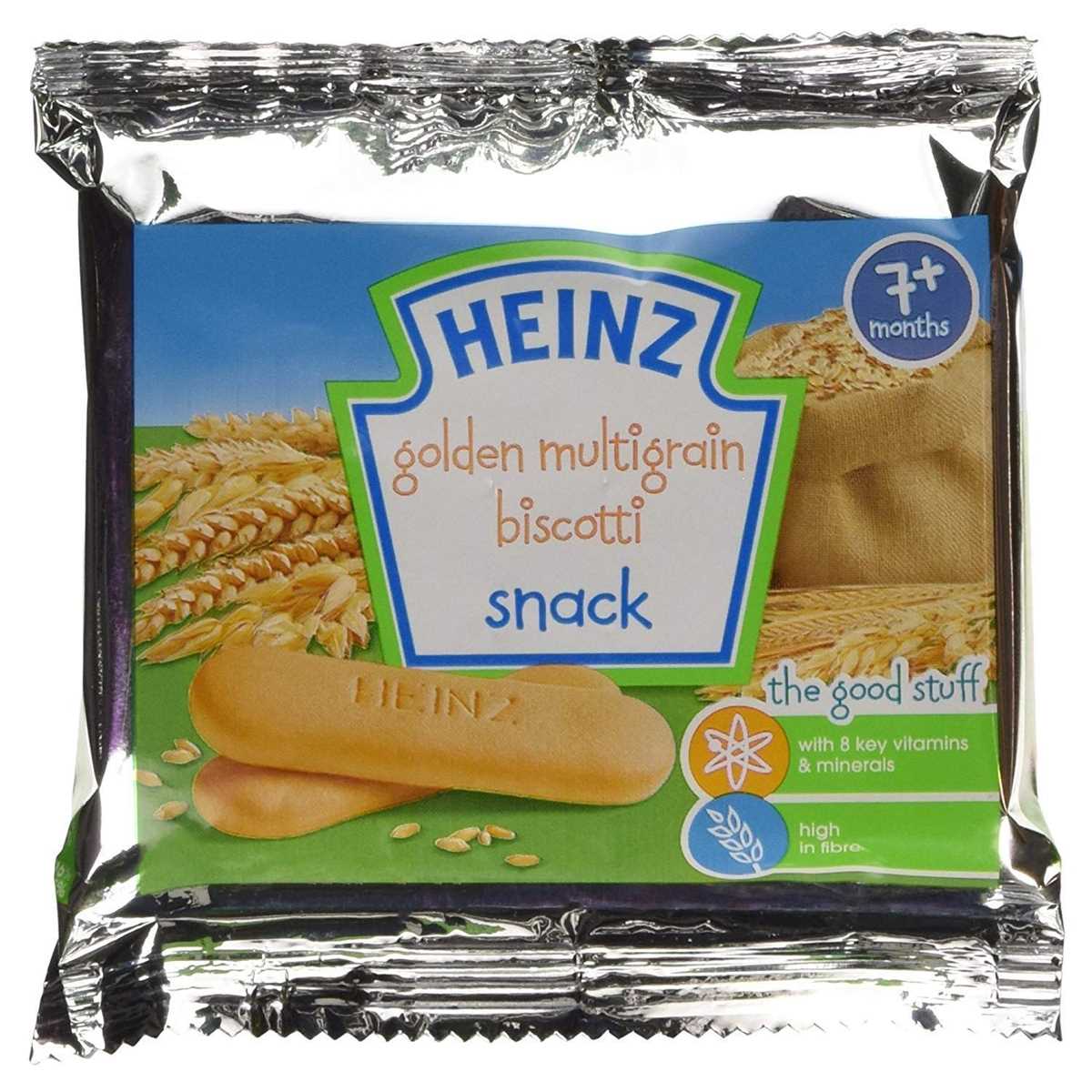 Heinz Biscotti Snack, Golden Multigrain - 60g