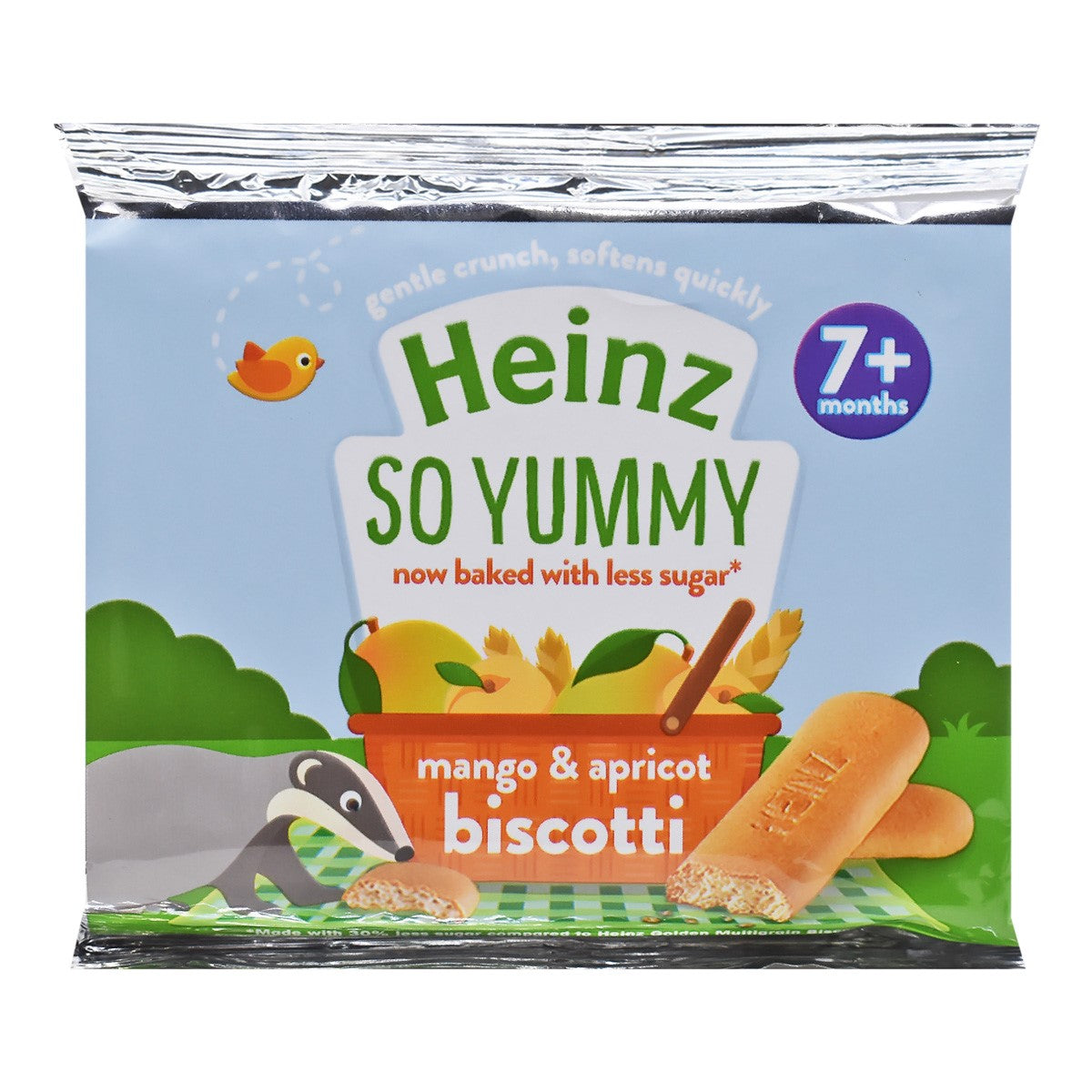 Heinz Biscotti Snack, Mango And Apricot - 60g