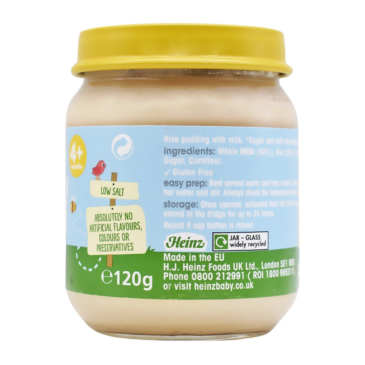Heinz By Nature Rice Pudding - 120g