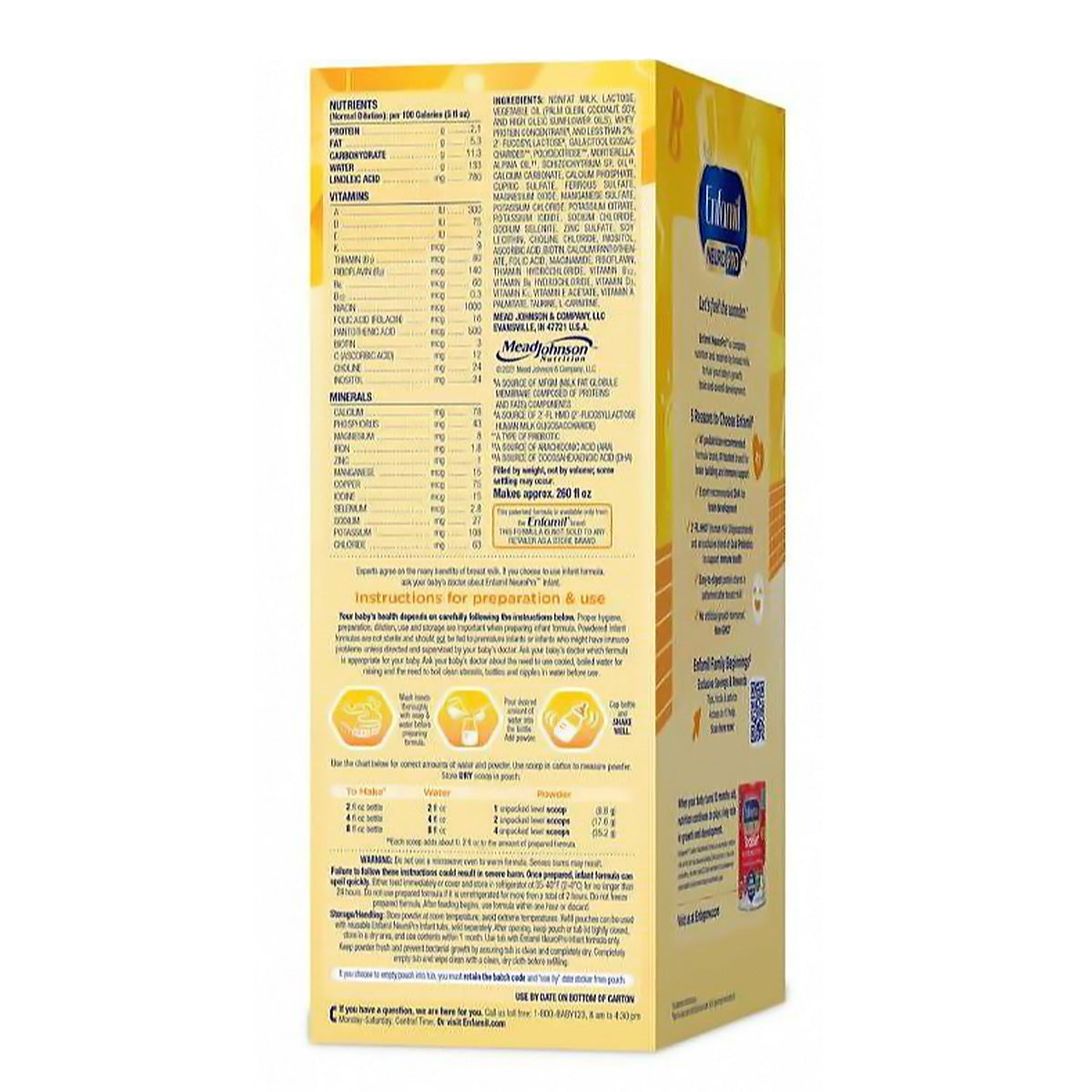 Enfamil Neuro Pro Infant Formula Milk based Powder (0-12m) - 1.03 kg