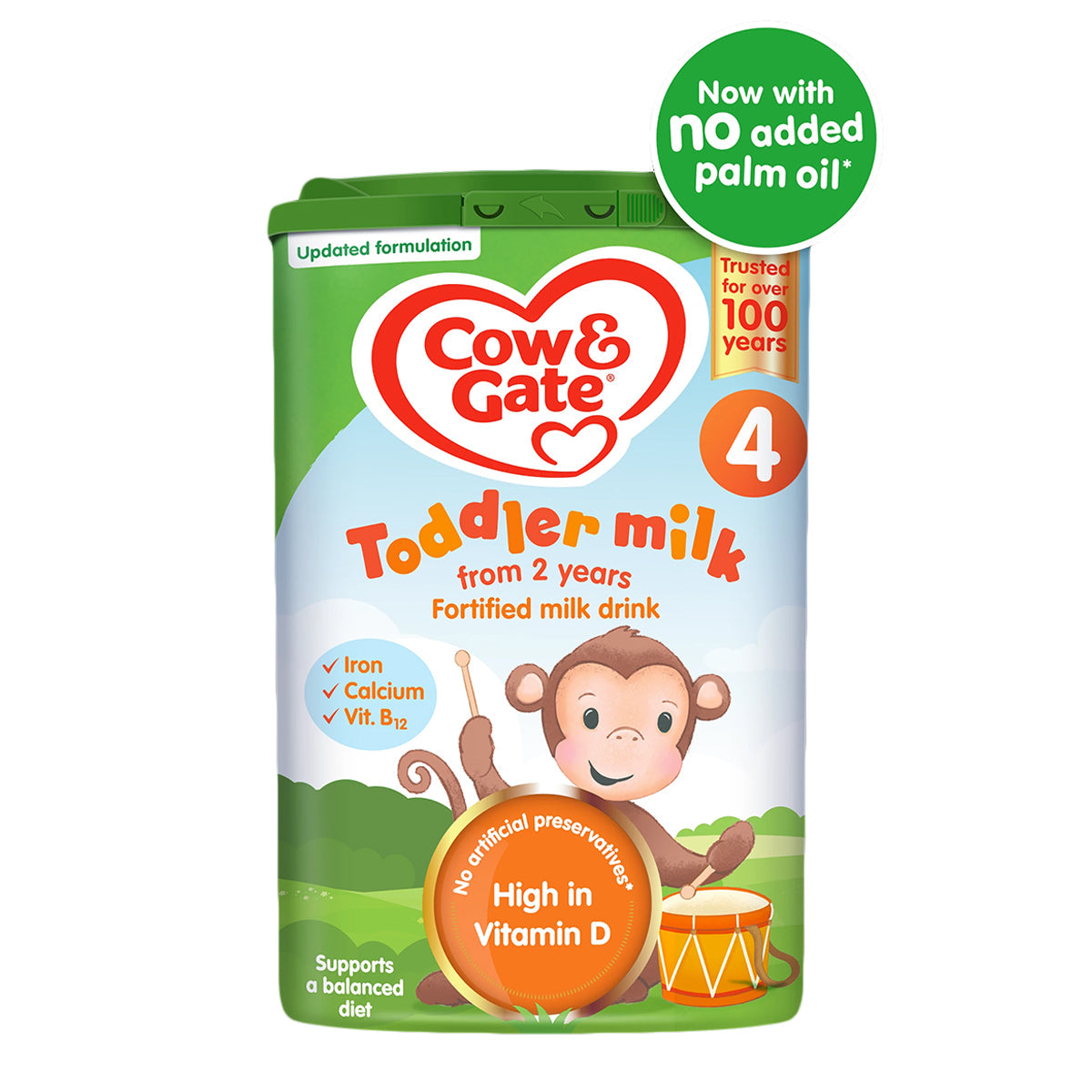 Cow & Gate Growing-up Milk, Stage 4 - 800g