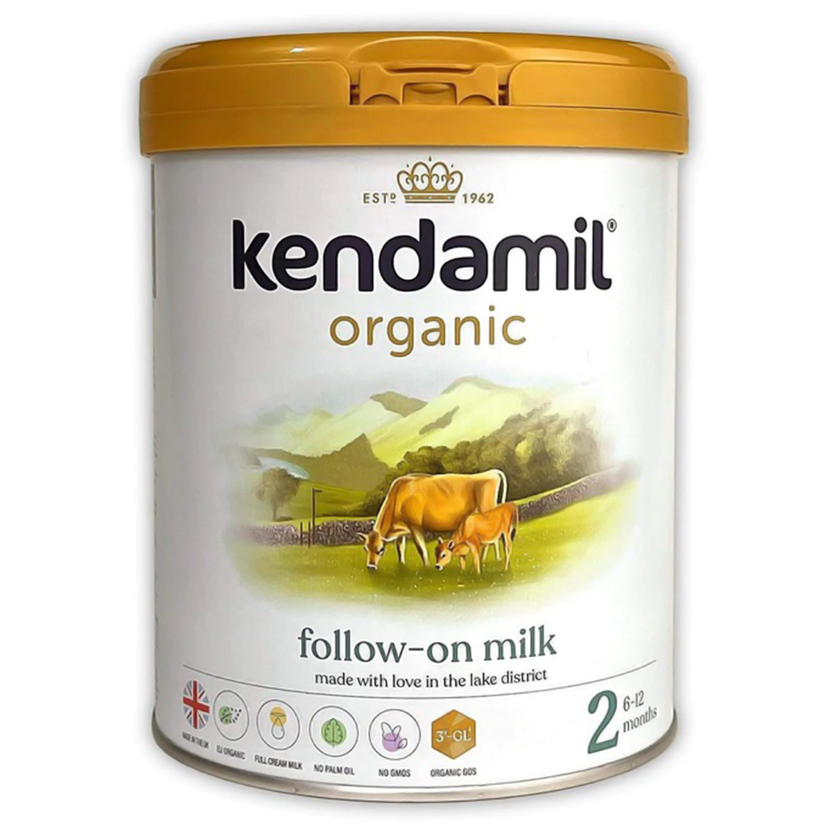 Kendamil Organic 2, Follow on Milk (6m+) - 800g