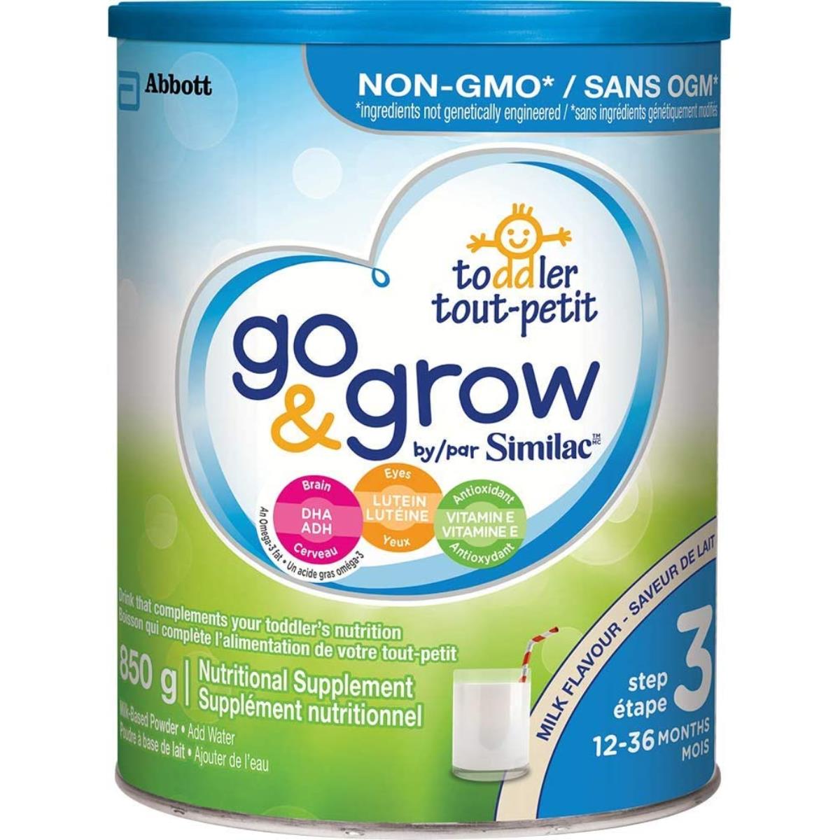 Similac Go & Grow Toddler Drink Stage 3 - 850g (12-36m)