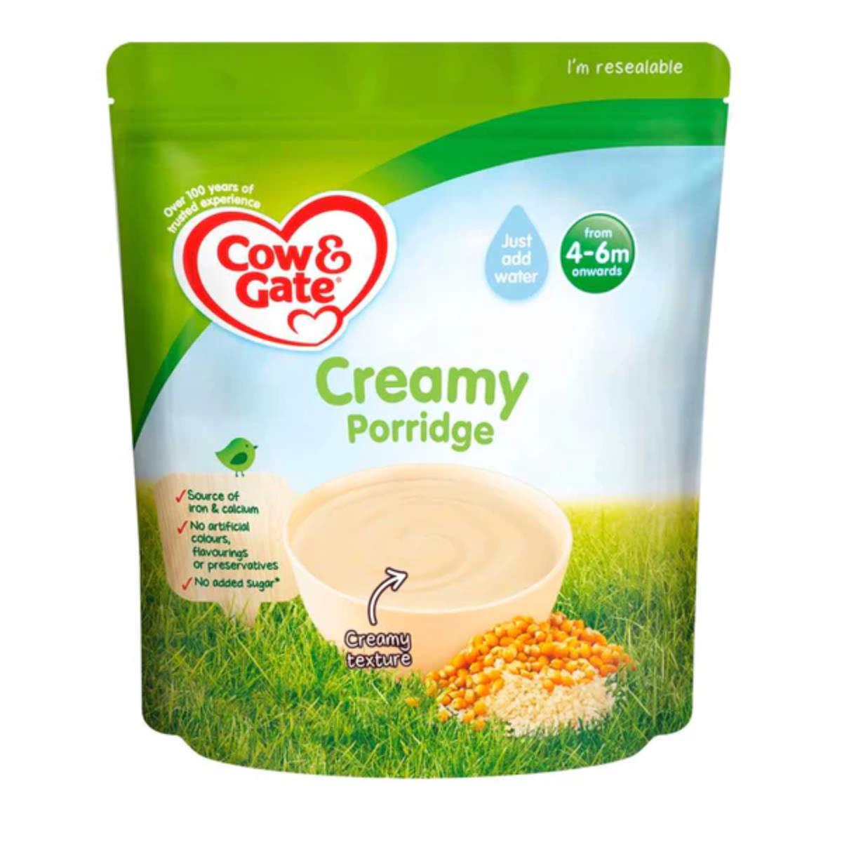 Cow & Gate Creamy Porridge (4-6m+) - 125g